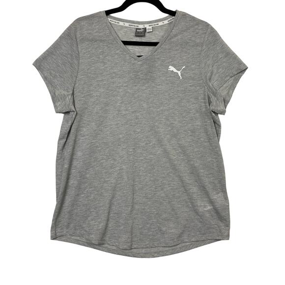 Puma Gray Drycell Active T-shirt Top Size XL - Picture 1 of 3